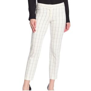 Amanda & Chelsea Windowpane Cropped Dress Pants